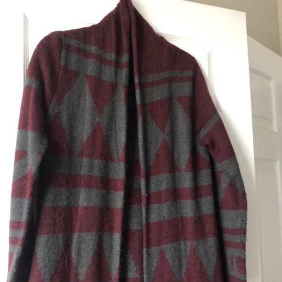 Long open Aztec sweater - Picture 2 of 2